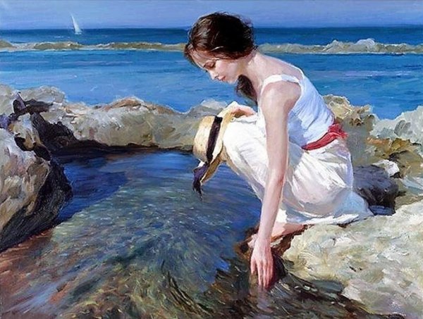 Волегов Владимир картины море