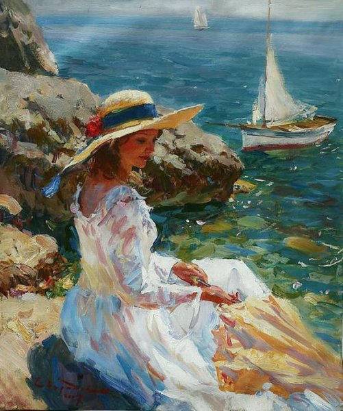 Сергей Свиридов картины море