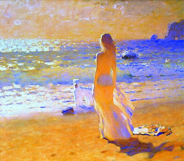 Бато Дугаржапов, художник море