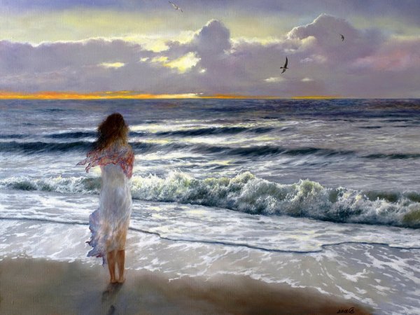 Сергей Дорофеев картины море