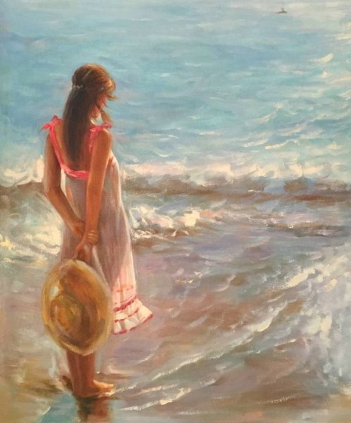 Художник Сергей Минаев, море