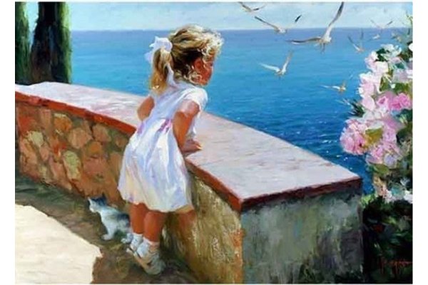 Живопись Владимира Волегова детство