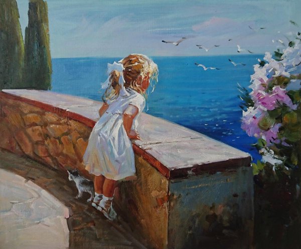 Минаев Сергей картины море