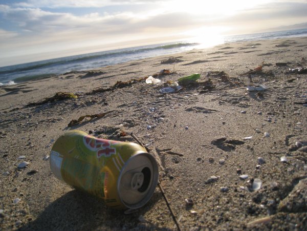 Грязное море