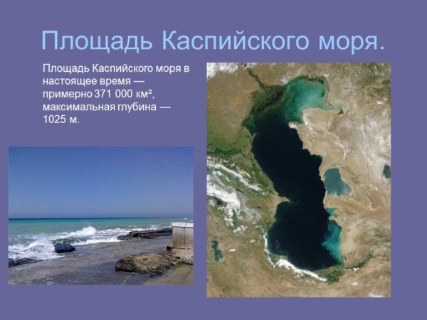 Каспийское море озеро площадь
