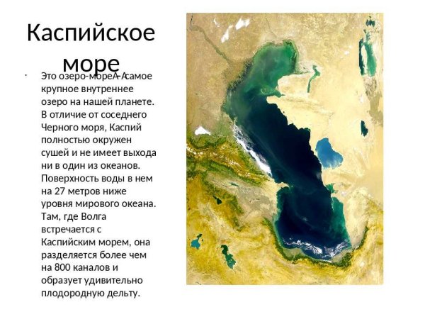Наибольшая глубина Каспийского моря