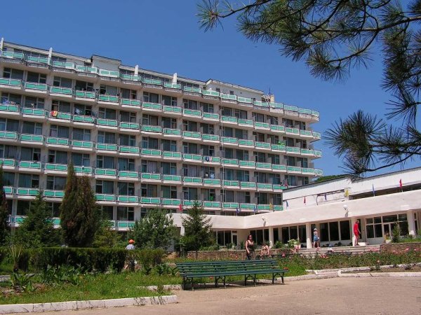 Лечебный санаторий на черном море