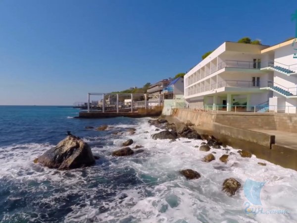 Пляж санатория морской Прибой