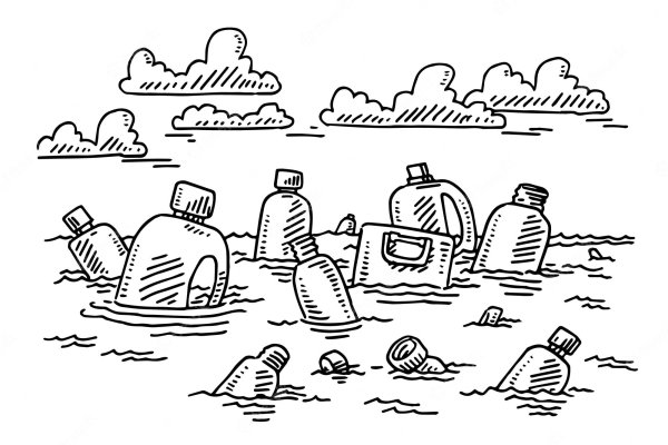 Загрязнение природы раскраски для детей