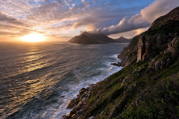 Мыс Фиолент закат