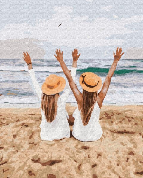 Подруги на море