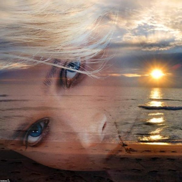 Сияющие счастливые глаза