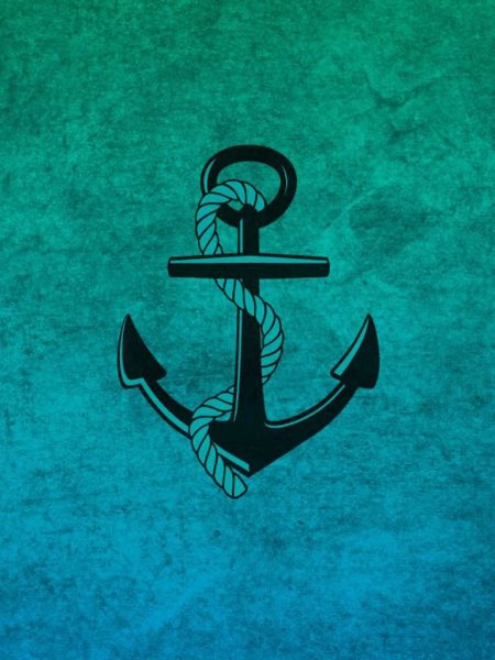 Водоросли на якоре