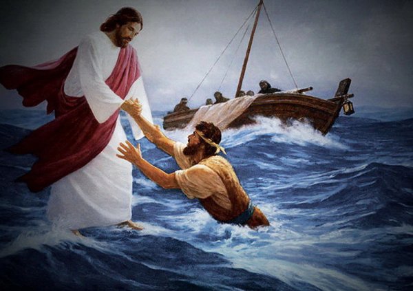 Христос ходит по воде