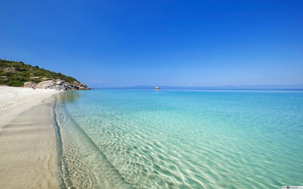 Греция Эгейское море бухта