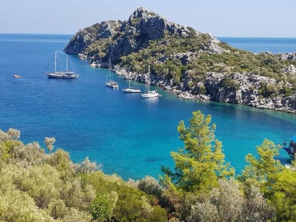 Турция побережье Средиземного моря