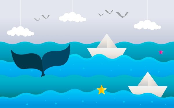 Море вектор