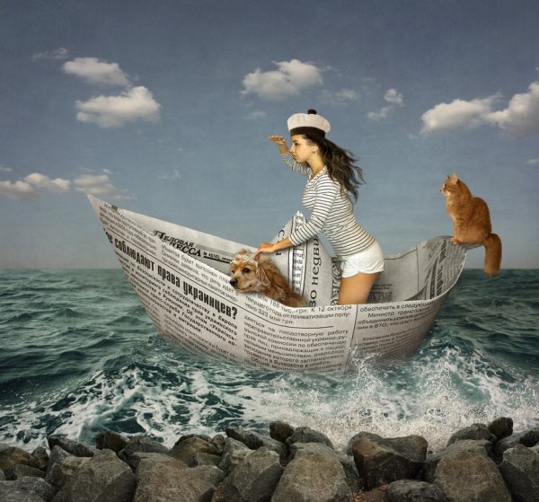 Художник Александр Аверин море