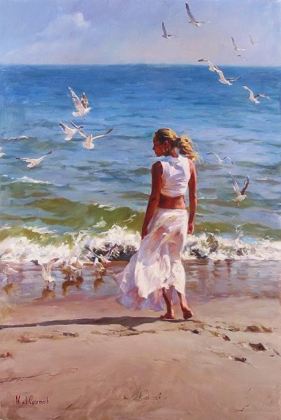 Пейзажи корейского художника сунг Ким