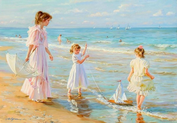 Александр Милюков итальянский пейзаж