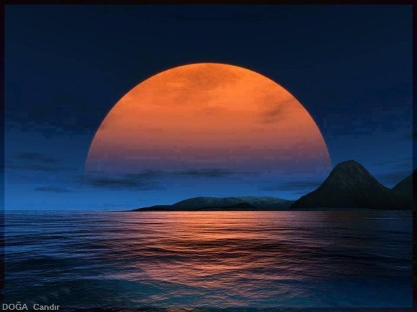 Ночь в море