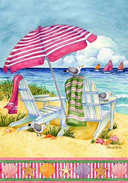 Летний отдых рисунок