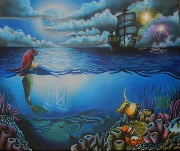 Ариэль Русалочка мультфильм