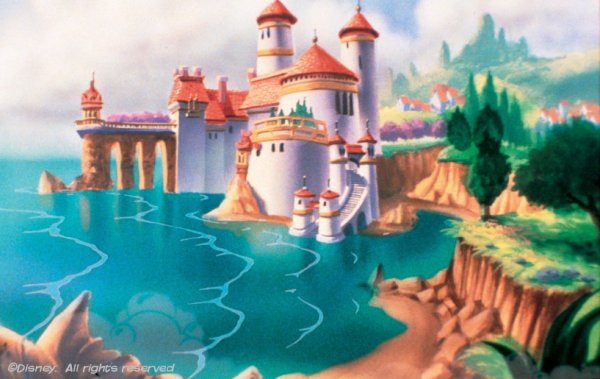 Подводный мир русалки