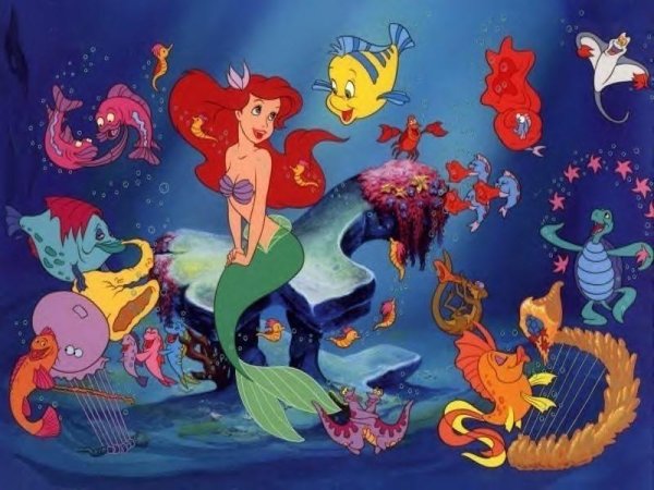 Сирена Русалка Ариэль