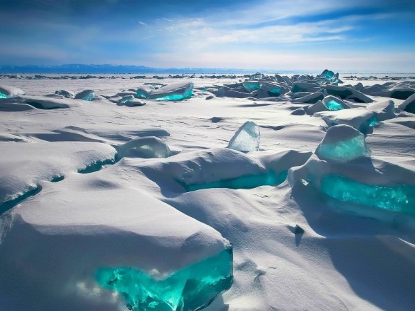 Торосы Северного Ледовитого океана