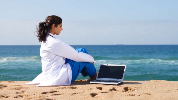 Фото врач в отпуске