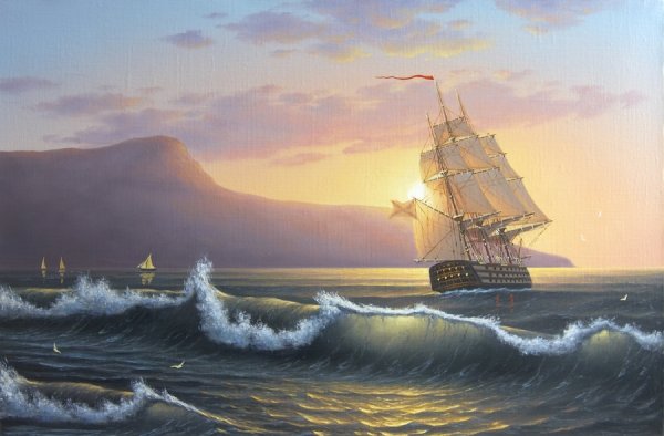 Море живопись