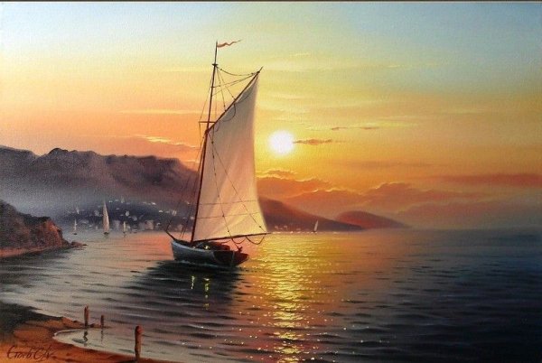 Художник Леонид Тчанников