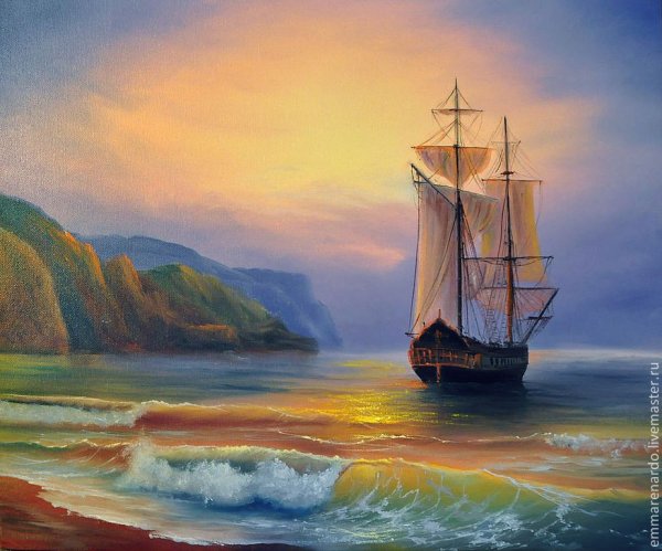 Максим Ильин Крымский пейзаж