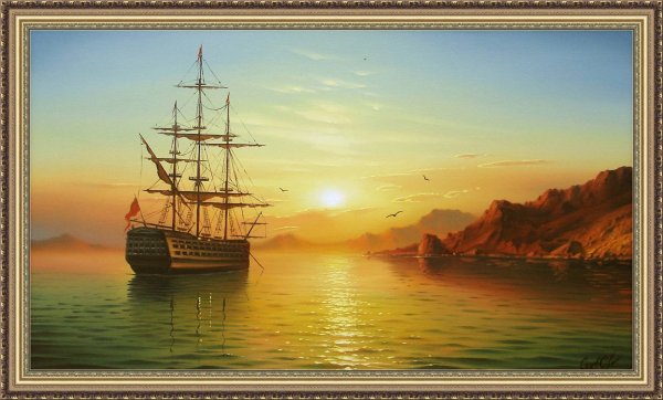 Художник маринист Оноприенко Игорь