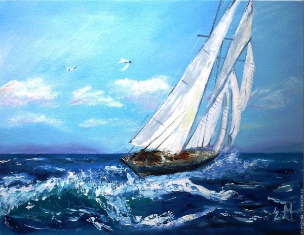 Доусон Монтегю. Морской пейзаж