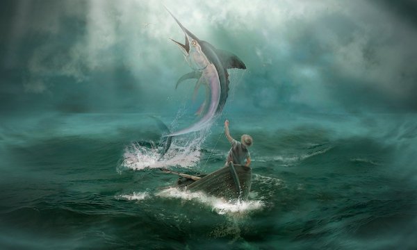 «Старик и море», Эрнест Хэмингуэй.