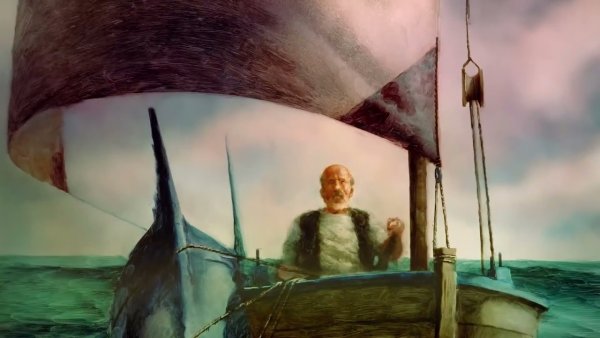 Старик и море мультфильм Петрова