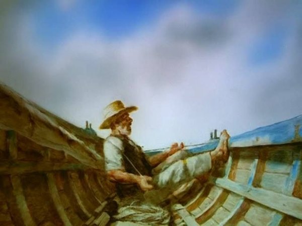 "Старик и море" Александр Петров 2000год
