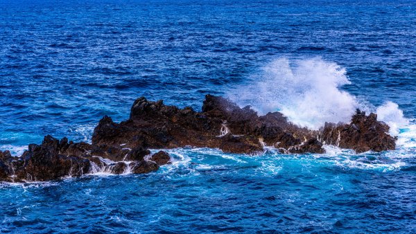 Каменистый морской берег