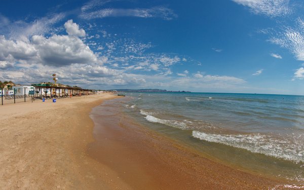 Поселок Джемете Анапа море