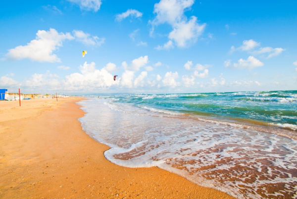 Анапа песчаный пляж Феличита