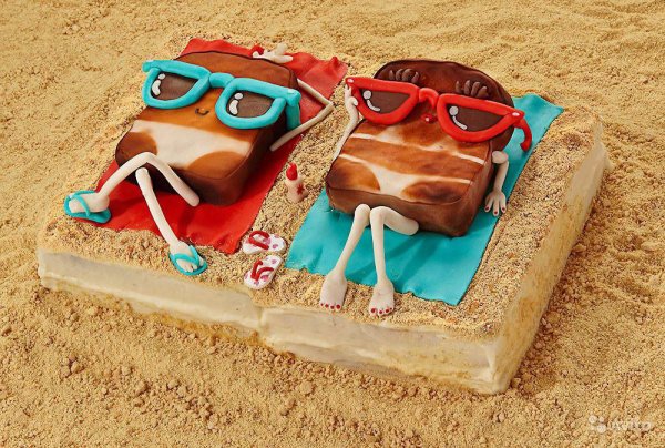 Тортик отдыхаю в отпуске