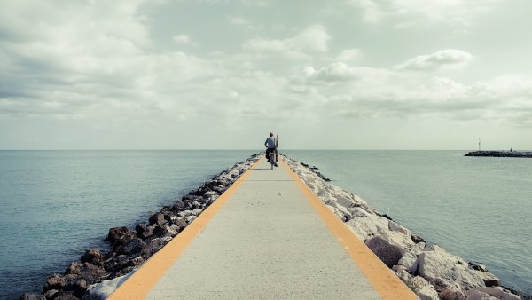 Серпантин дорога к морю