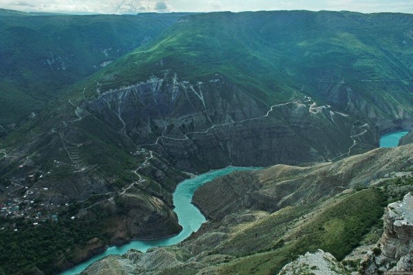 Село Гамсутль Сулакский каньон