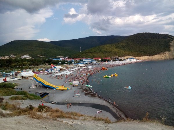 Пляж поселка Сукко Анапа