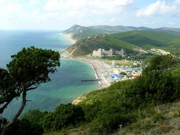 В лагере на пляже