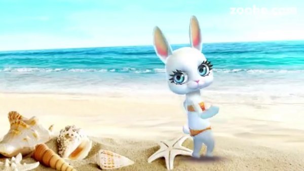 Зайка на отдыхе