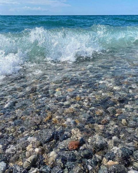 Черное море пляж Сочи