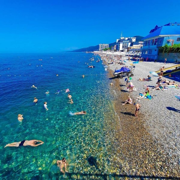 Ворошиловский пляж Сочи